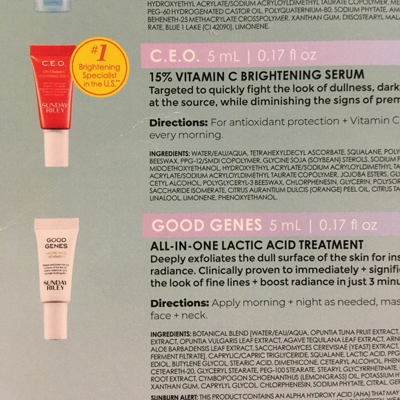 2 X Sunday Riley bundle - Picture 7 of 9